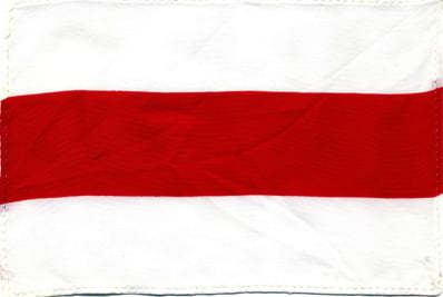 unknown flag with horizontal white and red fields