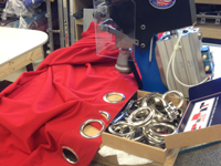 Applique finishing