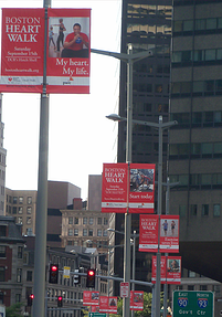 Light pole Banners