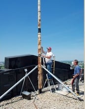 installing a flagpole