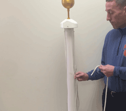 Change Flag Without Rope Flagpole Repair: How to Re-Rope a Flagpole