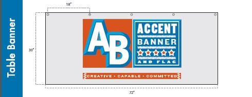 table banner
