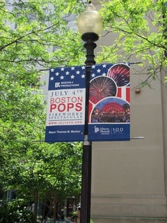 pole banners