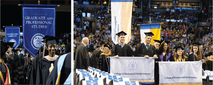 Gonfalons in Graduation and Commencement Ceremonies