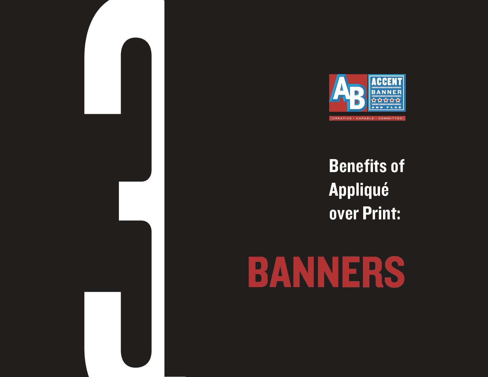 3 Benefits of Applique over Print Banners