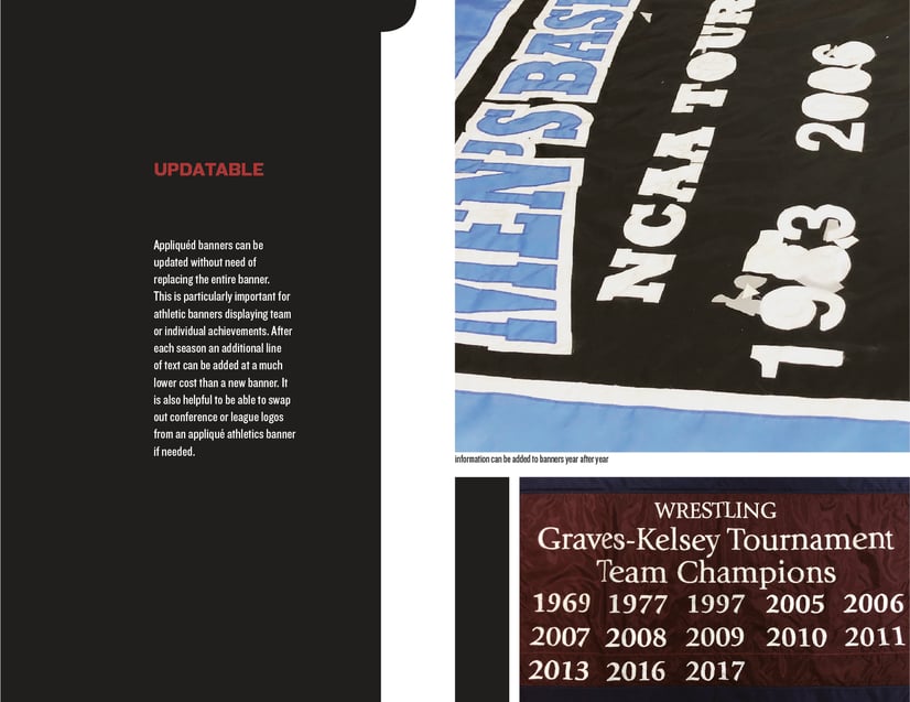 3 Benefits of Applique over Print Banners