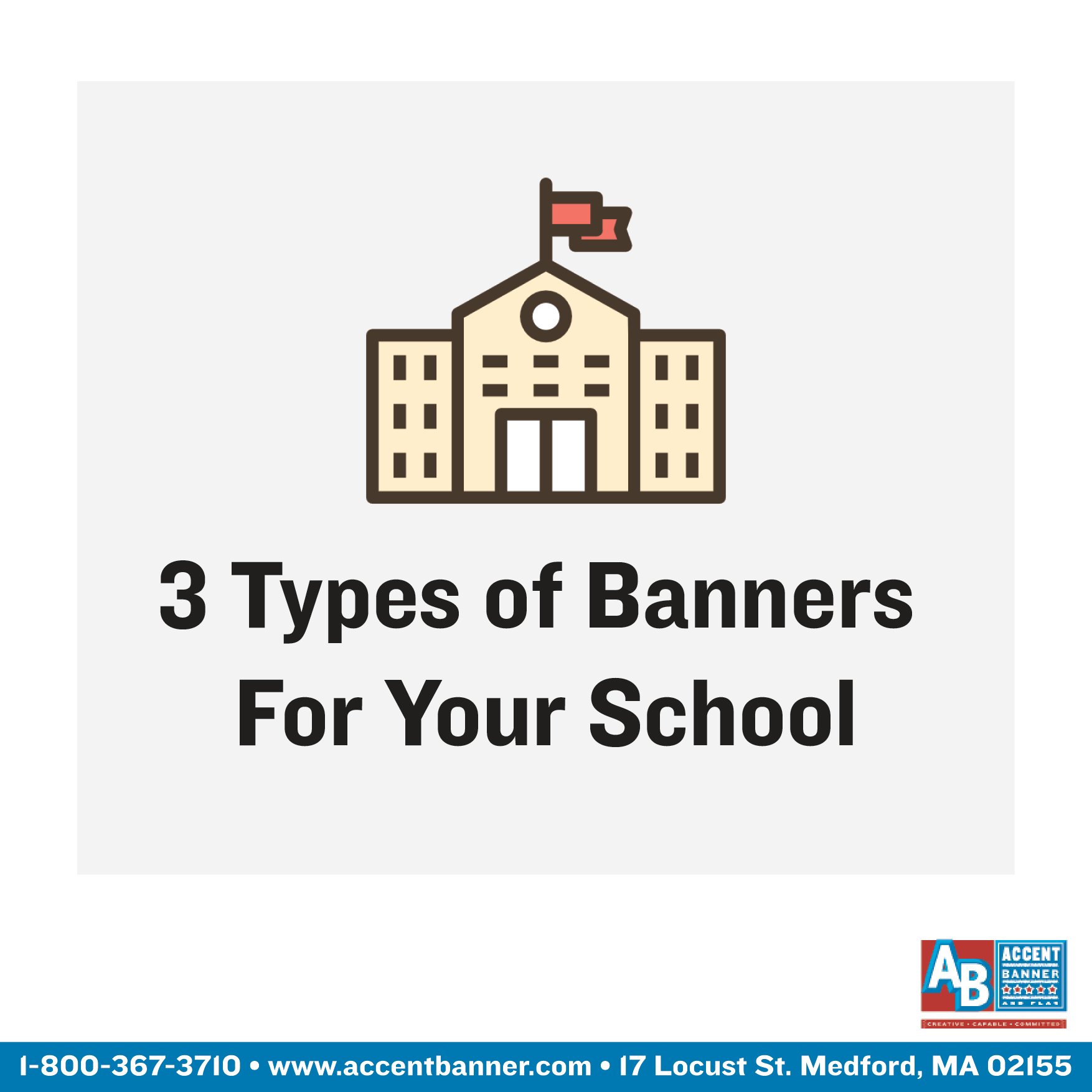 Three Types of Banners For Your School