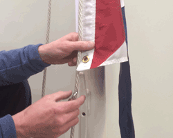 Flagpole Repair: How to Re-Rope a Flagpole