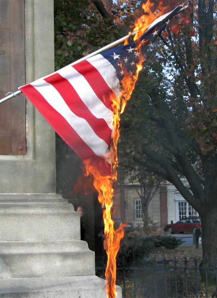 gregory johnson flag burning