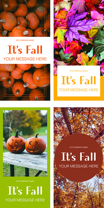 Pole banner templates for download- Fall-1